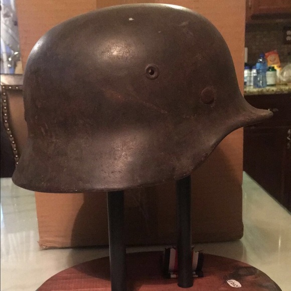 World War 2 German M40 Single Decal Stahlelm - Picture 2 of 8